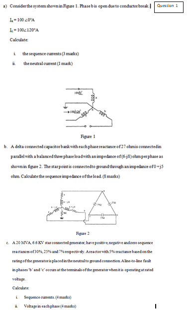 Solved )Consider the system shown in Figure 1. Phase bis | Chegg.com