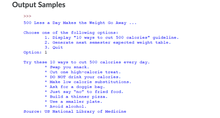 Solved I need help writing the python code, for this program | Chegg.com