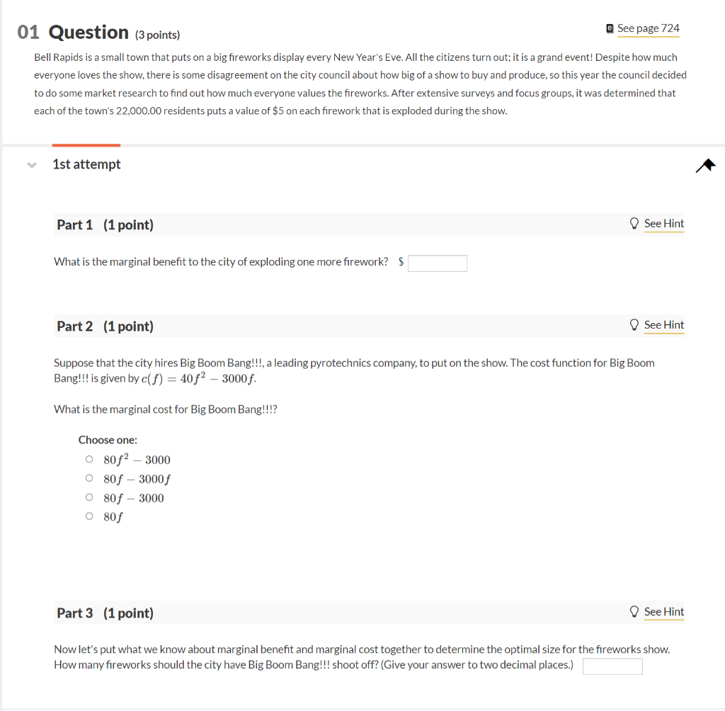 Solved Question (3 points) E See page 724 Bell Rapids is a | Chegg.com