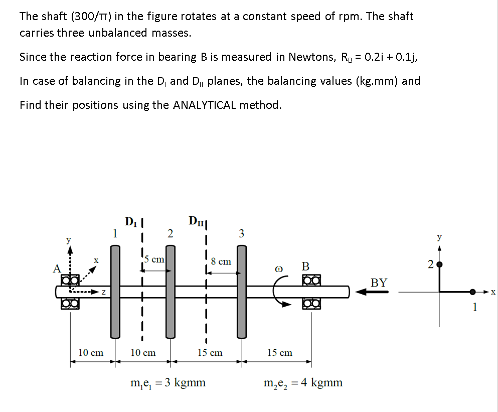 Solved The shaft (300/TT) in the figure rotates at a