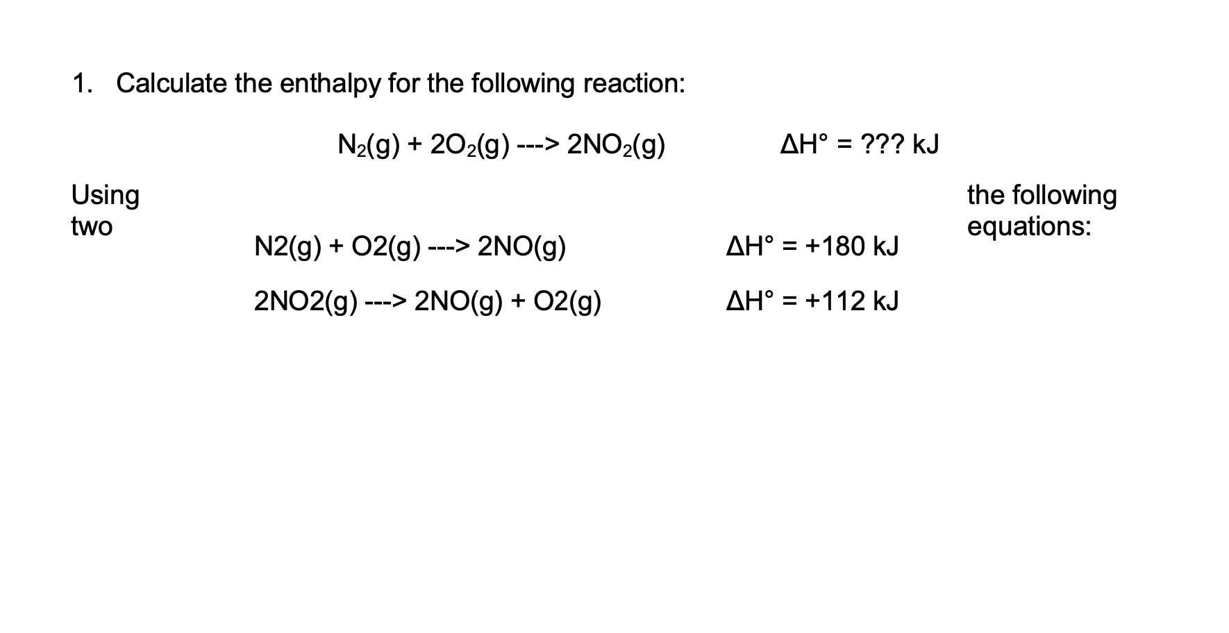 Solved 2. Find ΔH for acetic acid, HC2H3O2, using the | Chegg.com