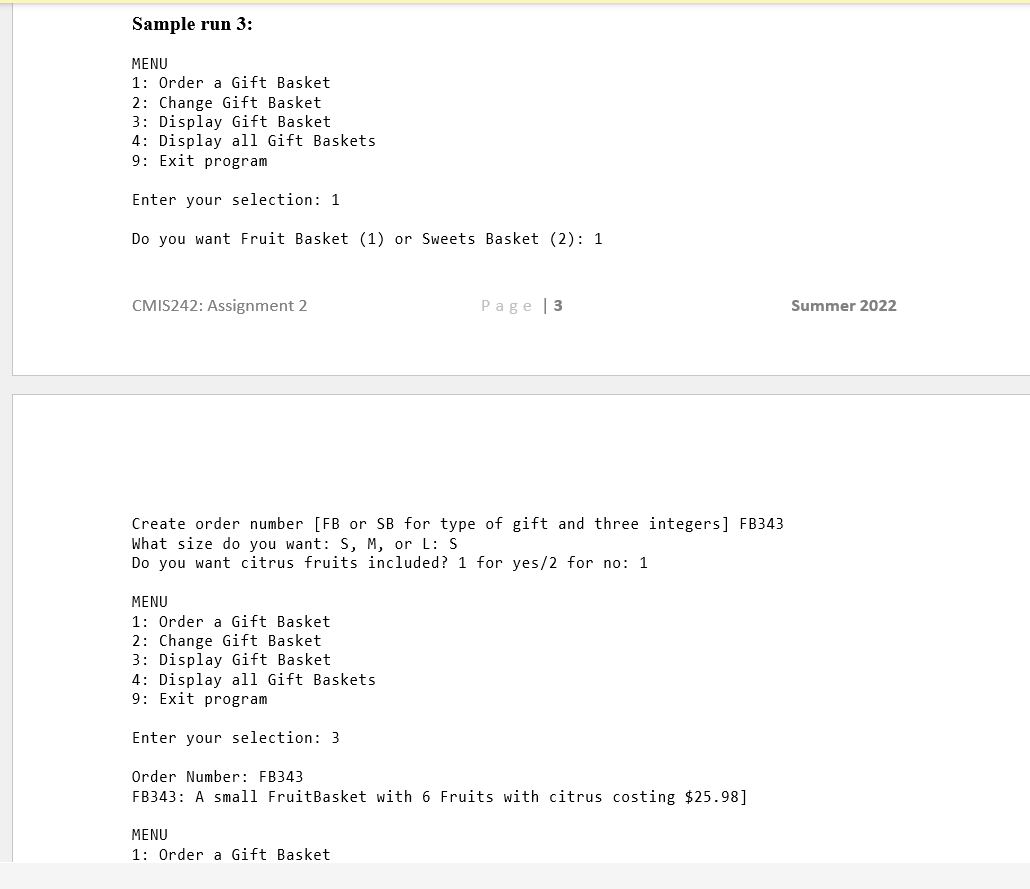 Solved Design and implement Java program as follows: 1) | Chegg.com