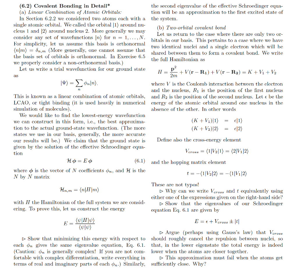 Hello, This is for a solid state physics class. The | Chegg.com