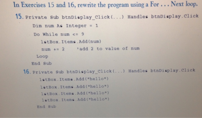 Solved EXERCISES 6.2 In Exercises through 10, determine the | Chegg.com