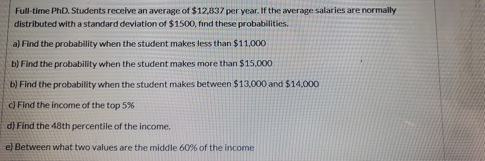 full time phd students receive an average salary of 12837