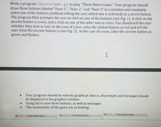 Download button.py. Write the class Button in | Chegg.com