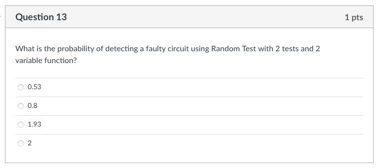 Solved Question 13 What is the probability of detecting a | Chegg.com