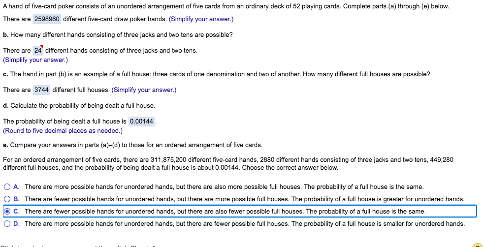 Solved Question e. Hello, what is the correct answer for | Chegg.com