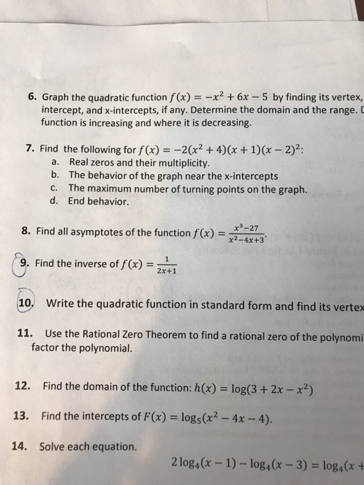 Solved Please help with #8 | Chegg.com