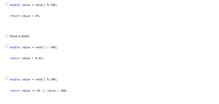 Solved Which of the following implementation satisfy the | Chegg.com