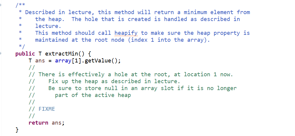 1 package heaps; 2 3 import java.util.Random; 11 L2 | Chegg.com