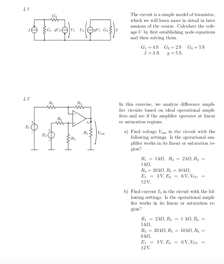 Solved 10 G Guzu U Gu Guju 1 T 11 The Circuit Is A Simple Chegg Com