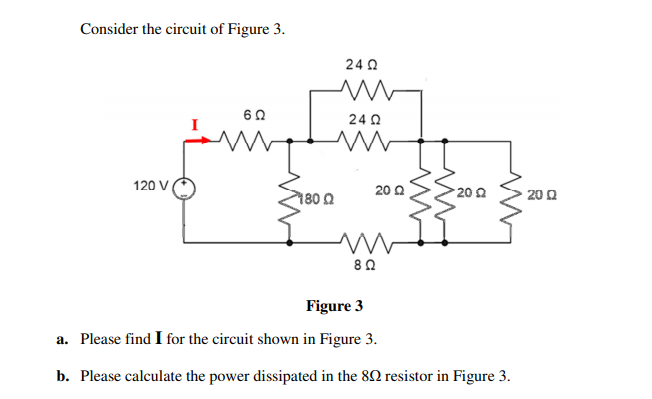 Solved Consider the circuit of Figure 3. 242 60 240 120 V | Chegg.com