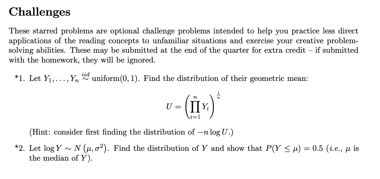 Solved These starred problems are optional challenge | Chegg.com