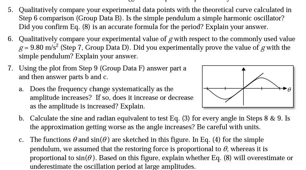 Solved 1. What are the base SI units of period and | Chegg.com