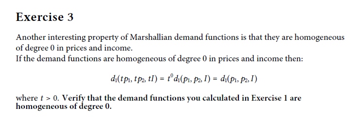 Solved Exercise 3 Another interesting property of | Chegg.com