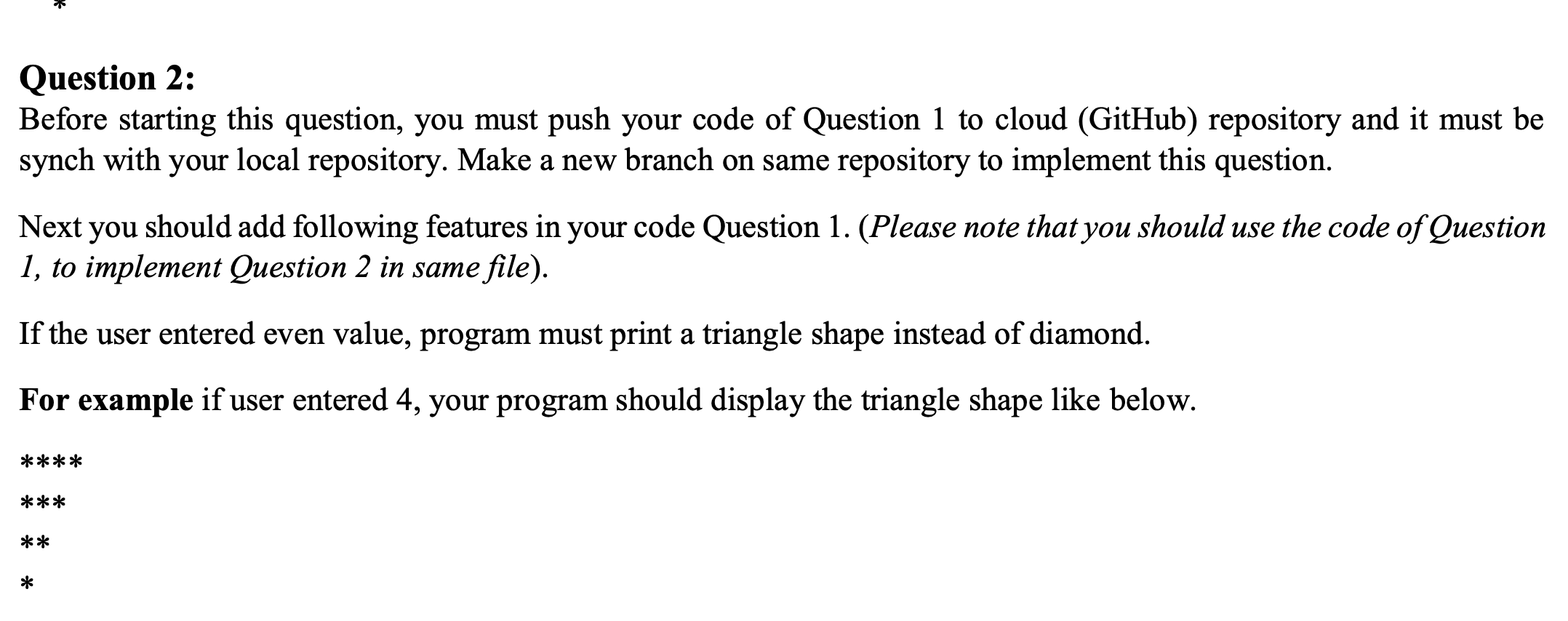 Solved Question 2: Before starting this question, you must | Chegg.com