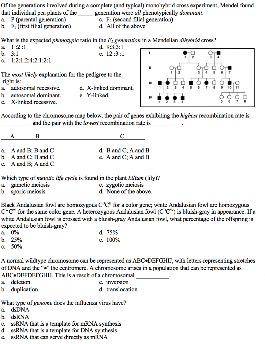 Solved Of The Generations Involved During A Complete And Chegg Com