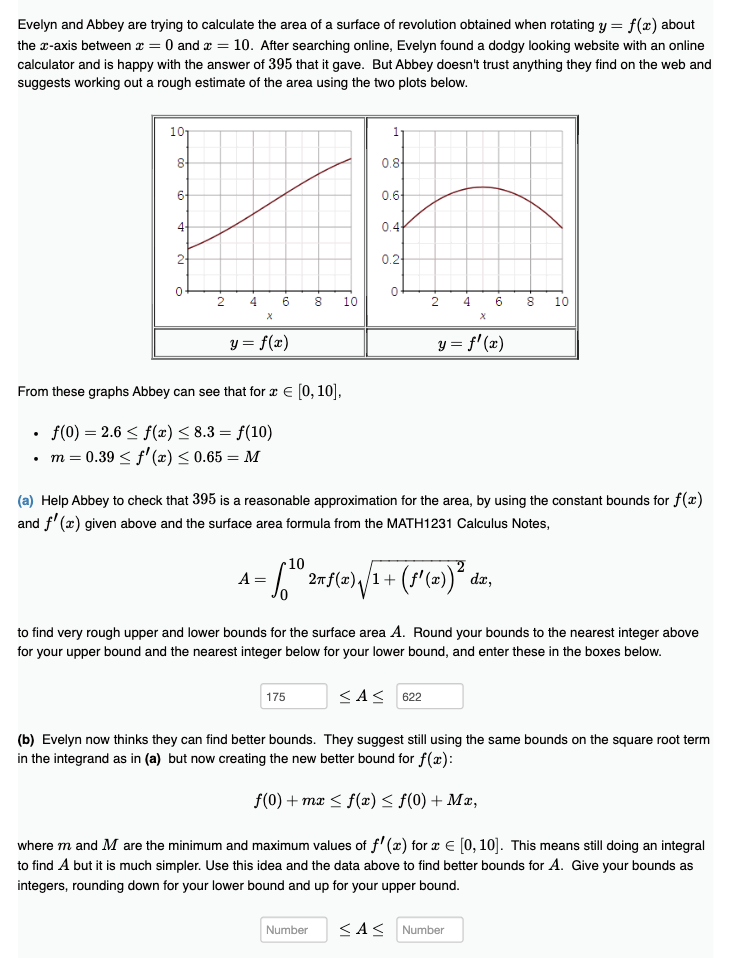 Solved Hello! I need some help figuring out the lower and | Chegg.com
