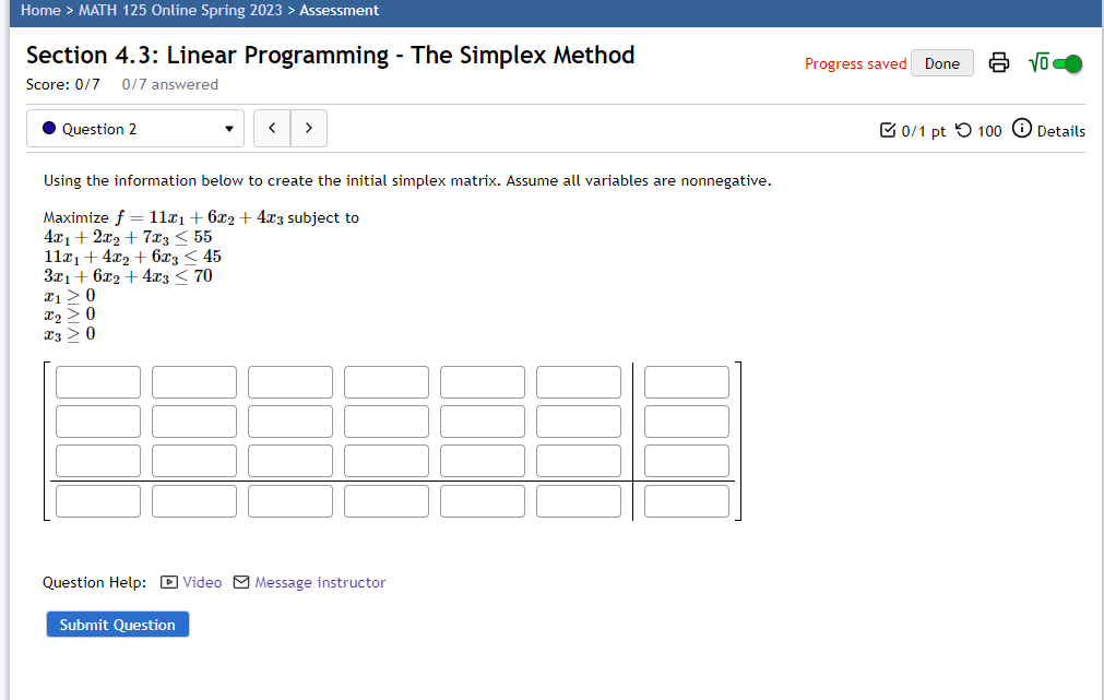 Solved Using the information below to create the initial | Chegg.com