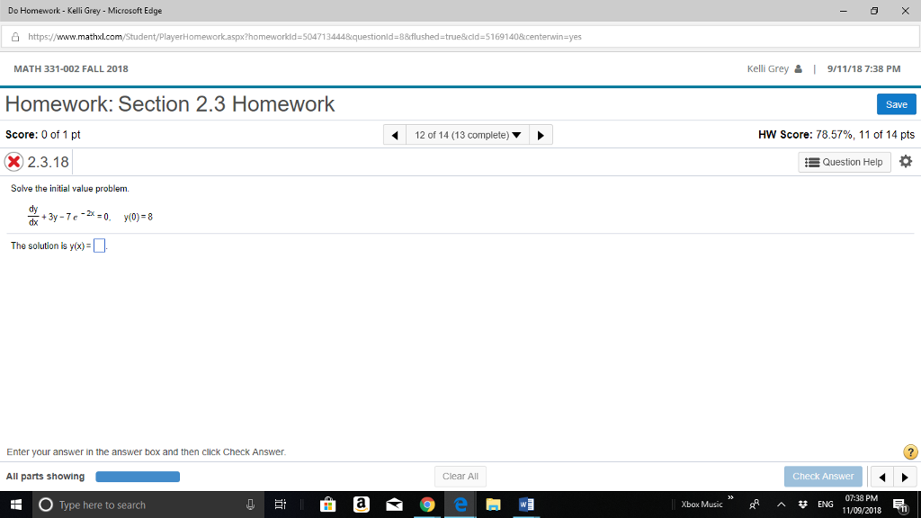 Edgex Homework Calculus Archive | September 11 2018 | Chegg.com