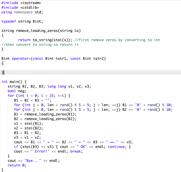 Consider the handling of large integer numbers such | Chegg.com