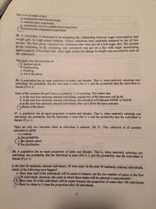 randomized experiment vs observational study statistics