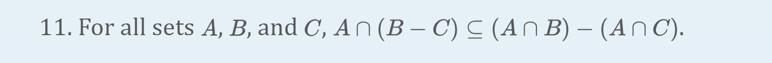 Solved Use An Element Argument To Prove The Statement. | Chegg.com