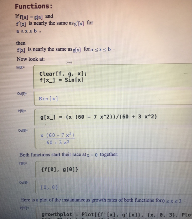 Solved Use the race track principle and what you see above