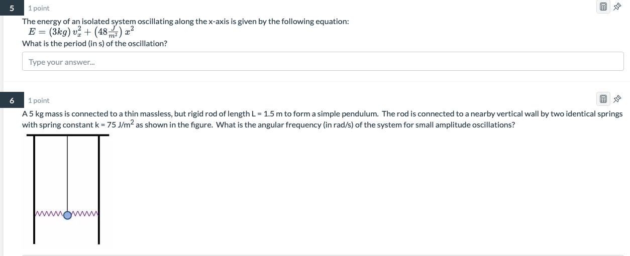 Solved 5 1 point The energy of an isolated system | Chegg.com