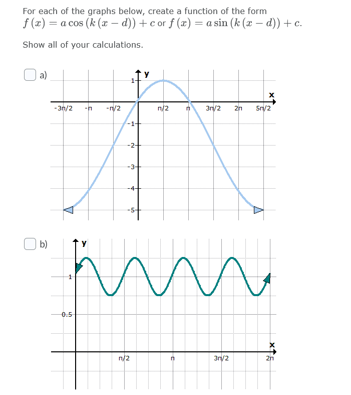 Solved Describe the transformations in each graph. Sketch | Chegg.com