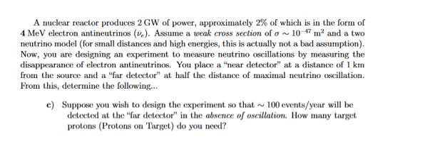 Solved This is practice material for a particle physics | Chegg.com