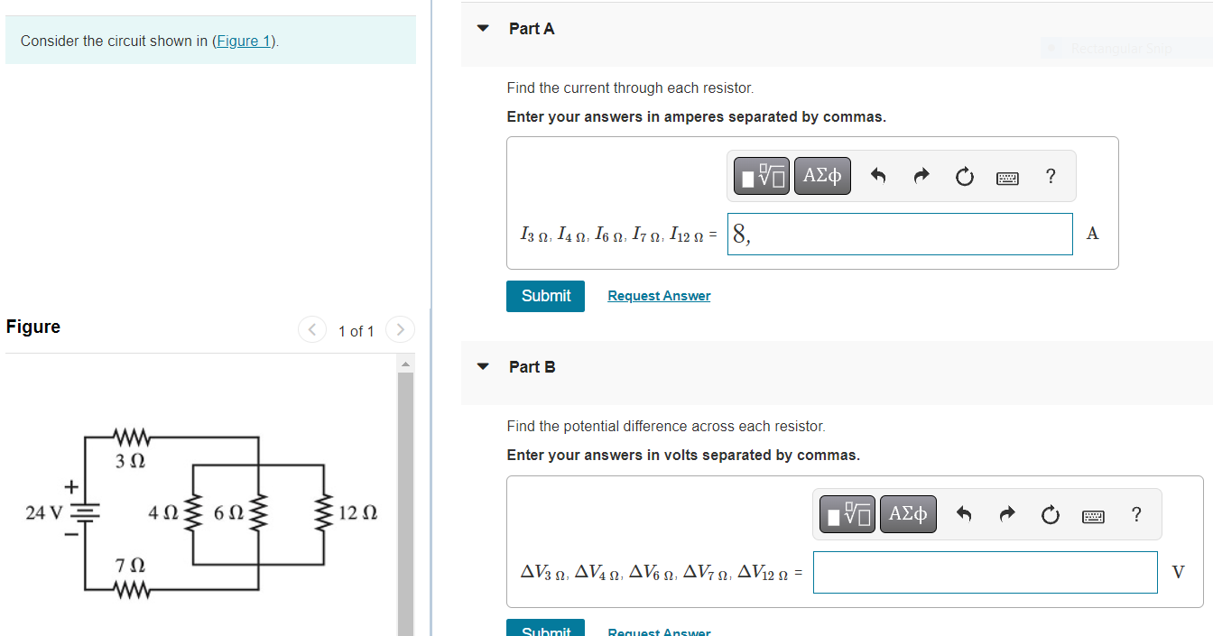 Solved Consider The Circuit Shown In (Figure 1). Find The | Chegg.com