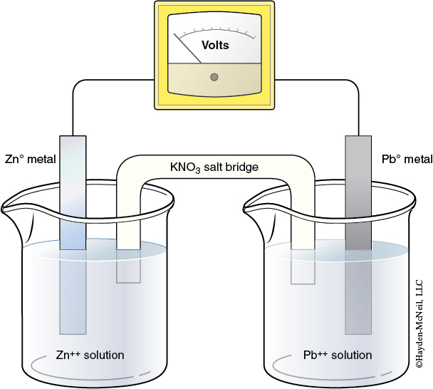 The above image is an example of a Voltaic Cell.