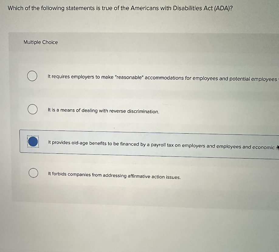 Which of the following statements is true of the