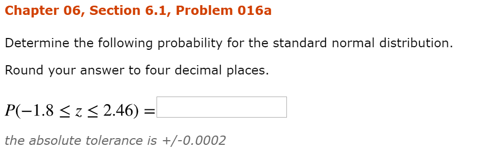 Solved Chapter 06, Section 6.1, Problem 016a Determine the | Chegg.com