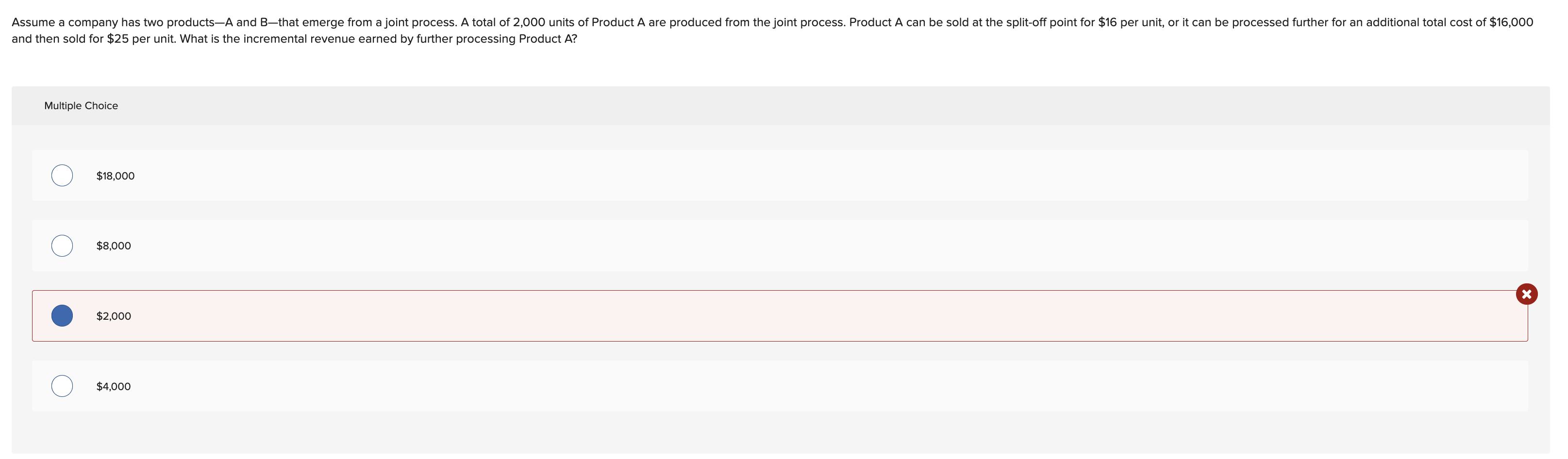 Solved Assume A Company Has Two Products-A And B—that Emerge | Chegg.com