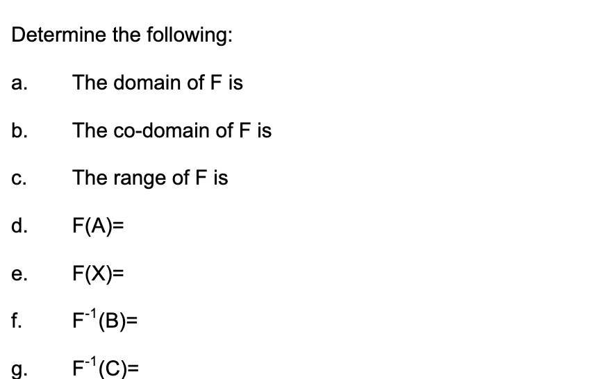 Solved Let X= {1,2,3,4} And Let Y= {a,b,c,d,e} And | Chegg.com