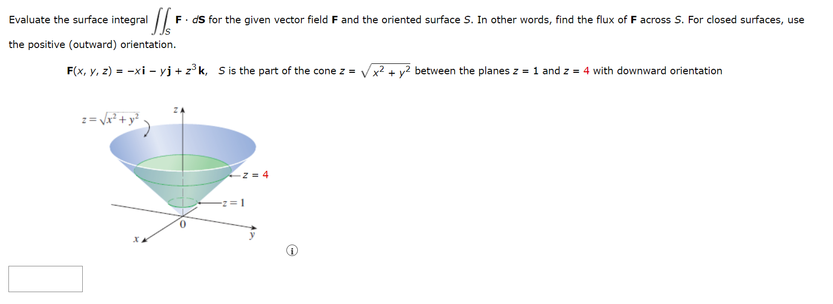 Solved Evaluate the surface integral SF dS for the given