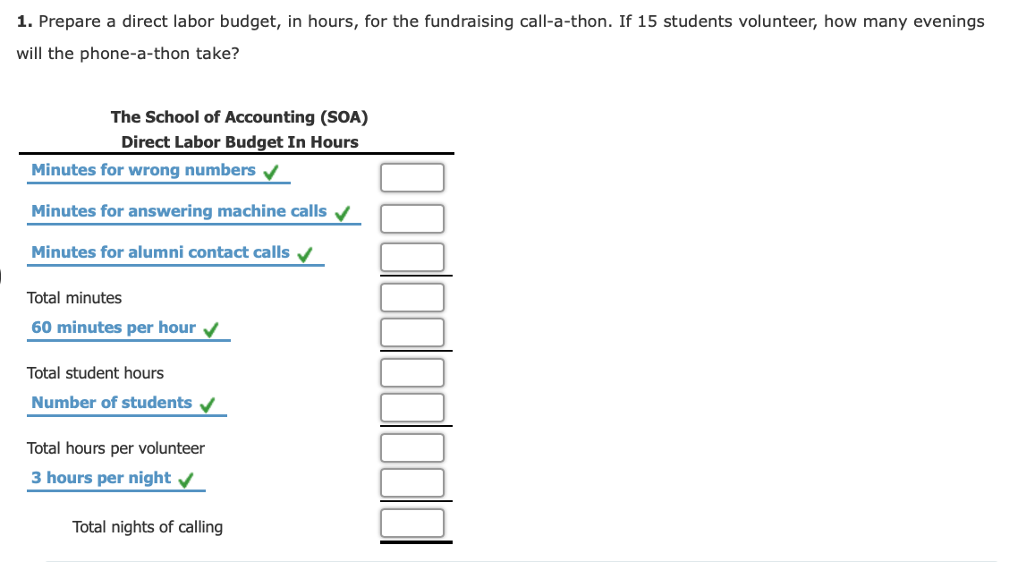 Solved The School of Accounting (SOA) at State University is