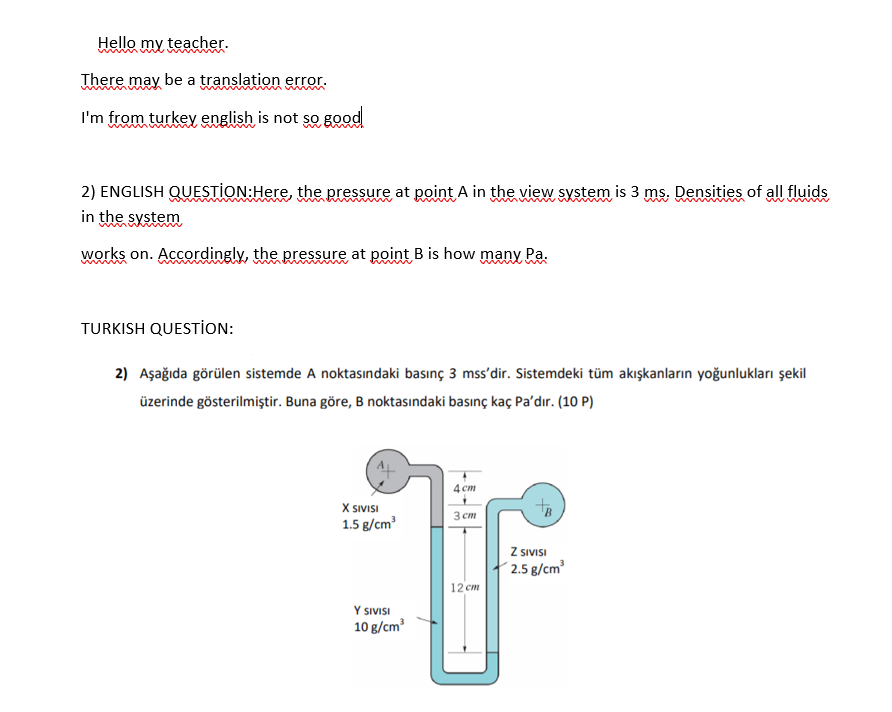 Hello My Teacher There May Be A Translation Error Chegg Com