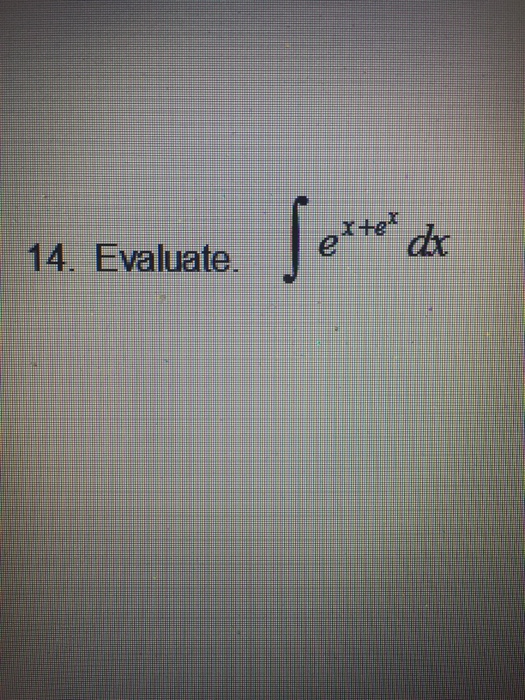 INTEGRAL DE X E X visual data 5