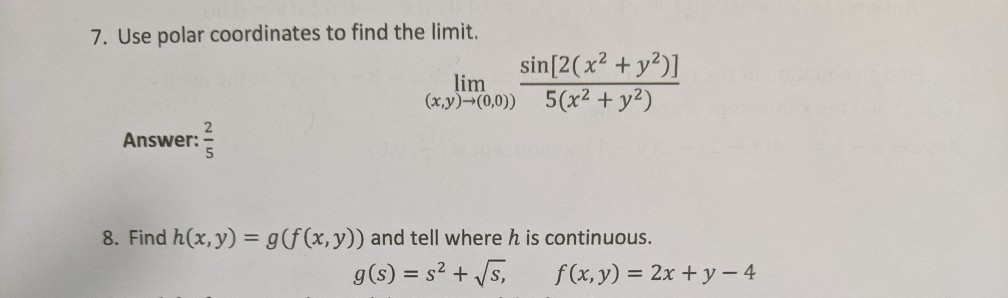 Solved 1 Describe The Level Curves Of The Function Z 2x2 Chegg Com