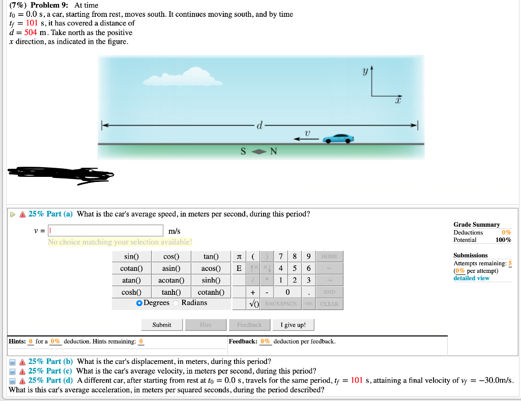 solved-7-problem-9-at-time-t0-0-0-s-a-car-starting-chegg