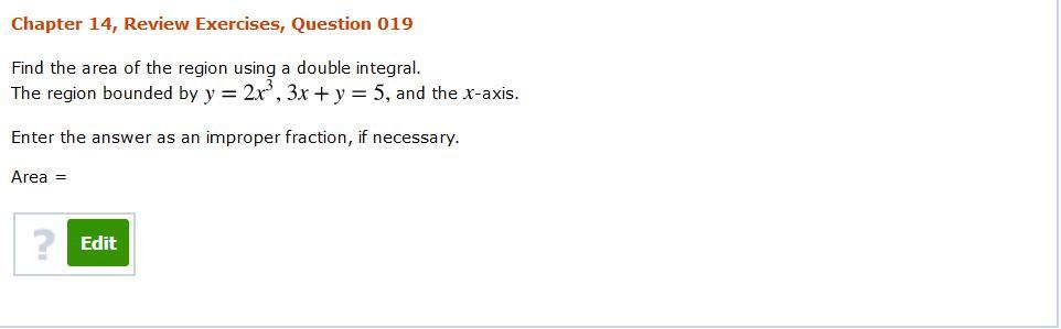 Solved Chapter 14, Review Exercises, Question 019 Find The | Chegg.com