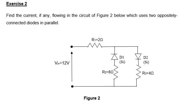 Solved Find the current, if any, flowing in the circuit of | Chegg.com