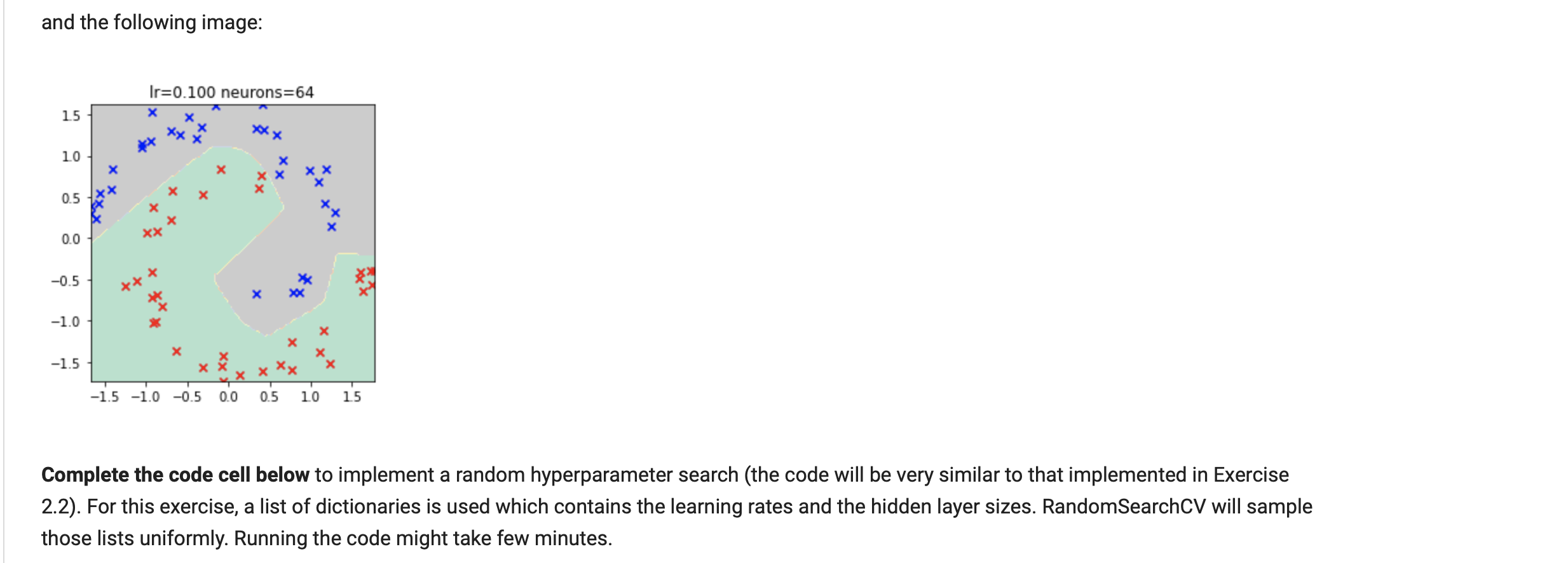 Solved machine learning code code please bold part you | Chegg.com