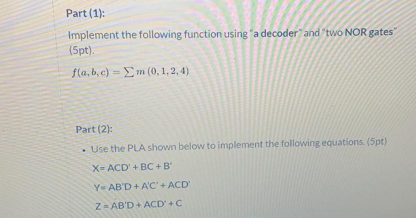 Solved Part 1 Implement The Following Function Using A Chegg Hot Sex Picture 4710