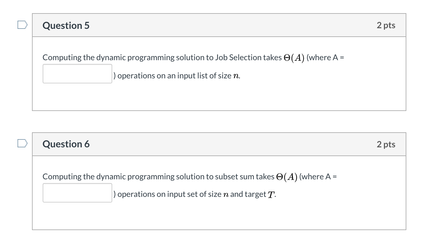 Solved This is Computer Science Algorithm Question Please | Chegg.com