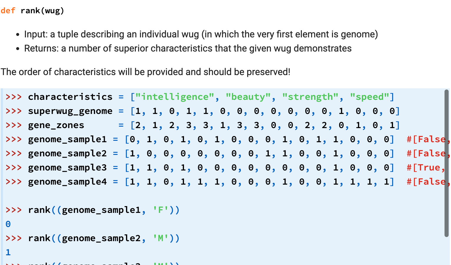 Solved Question 2b: Implement Wug Cloning with Gene | Chegg.com